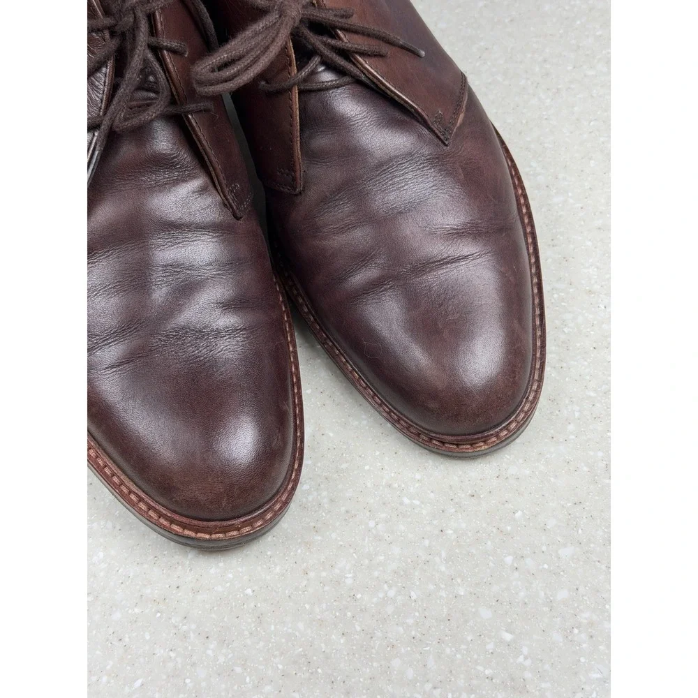 Beckett‎ Simonon Laval Mens Size 8/41 Brown Classic Leather Chukka Boots Shoes